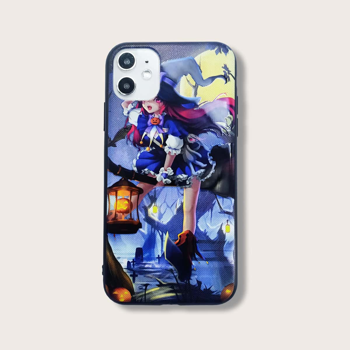 

Halloween Witch Pattern iPhone Case, Multicolor