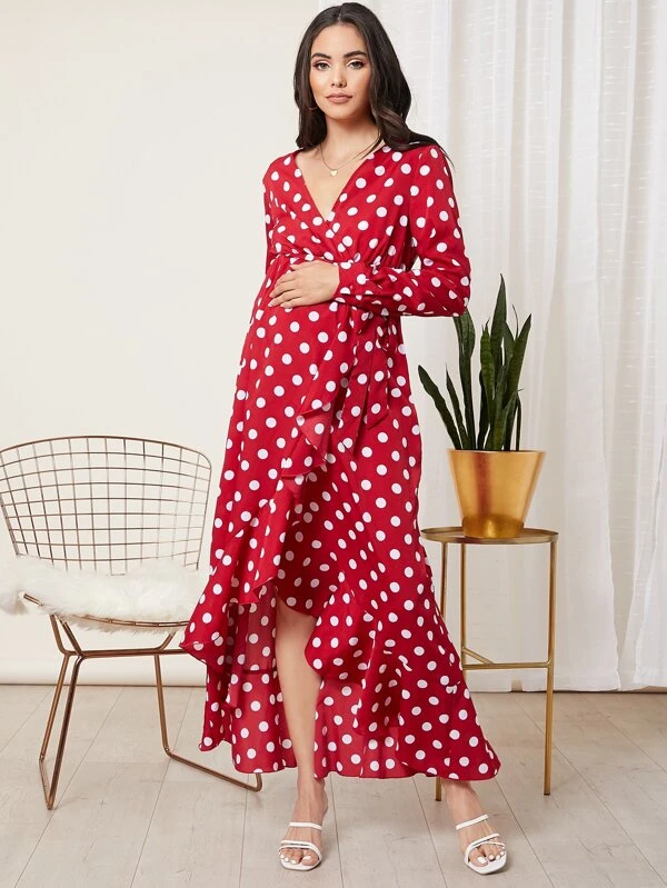 wrap dresses maternity