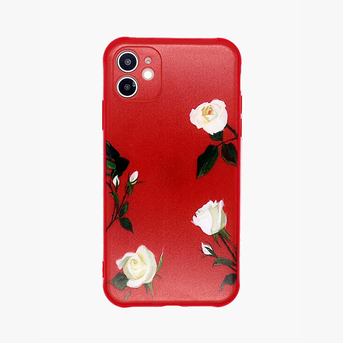 

Floral iPhone Case, Red