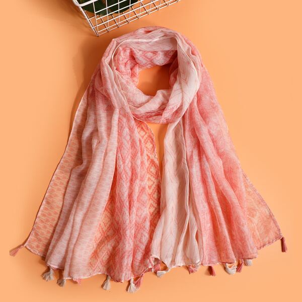 

Tribal Pattern Scarf, Multicolor