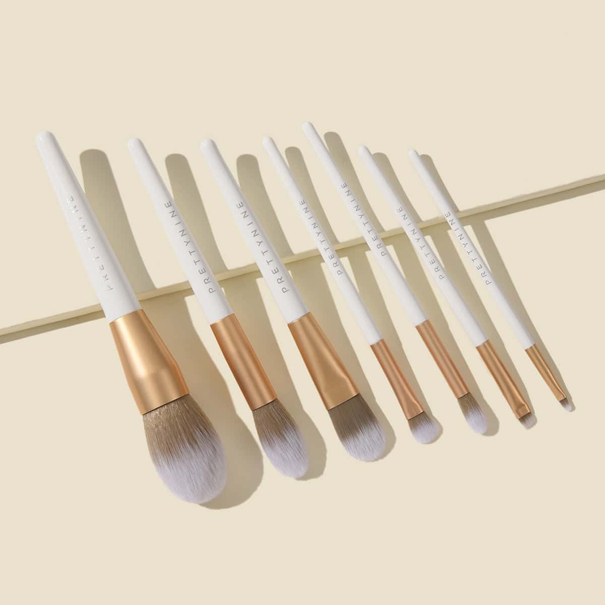 

7pcs Soft Makeup Brush Set, Multicolor