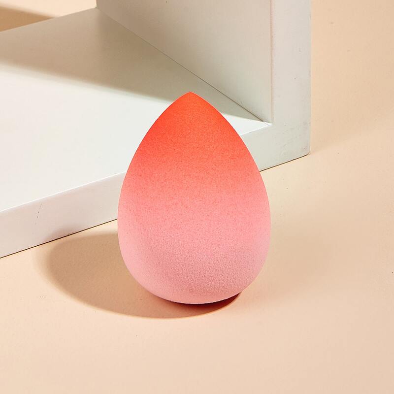 

1pc Water Drop Shaped Makeup Sponge, Multicolor