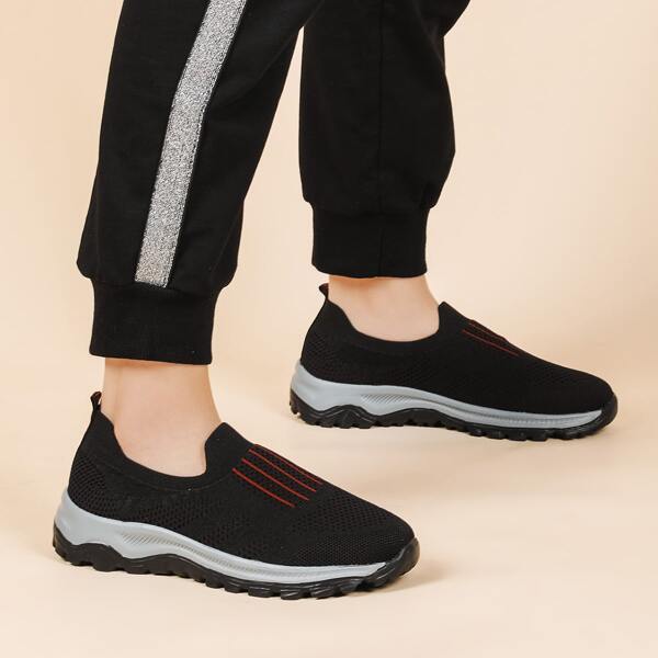 

Slip On Low Top Sneakers, Black