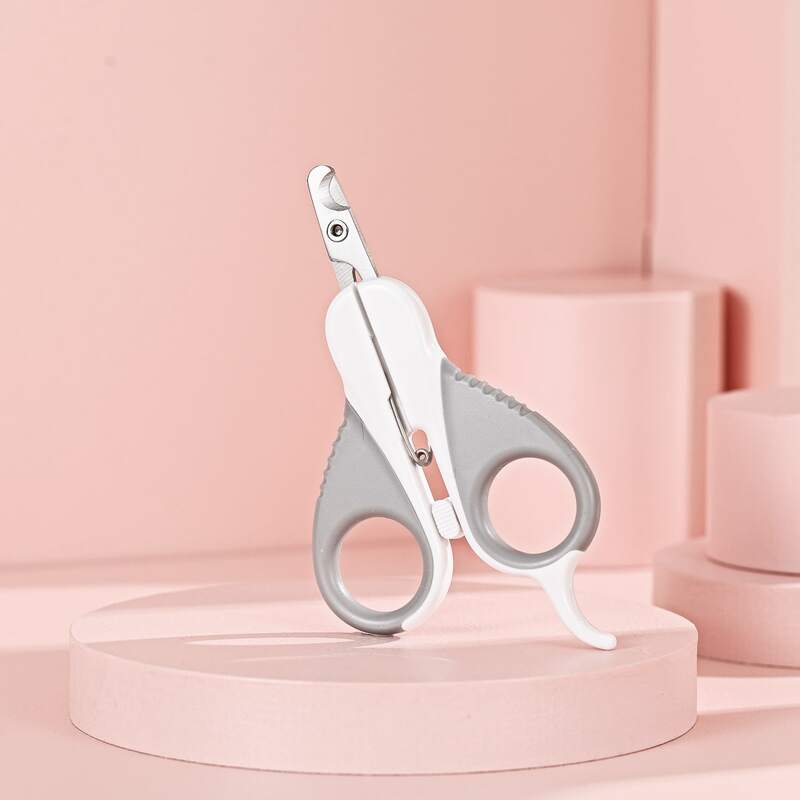 

1pc Cat Nail Clipper, Grey