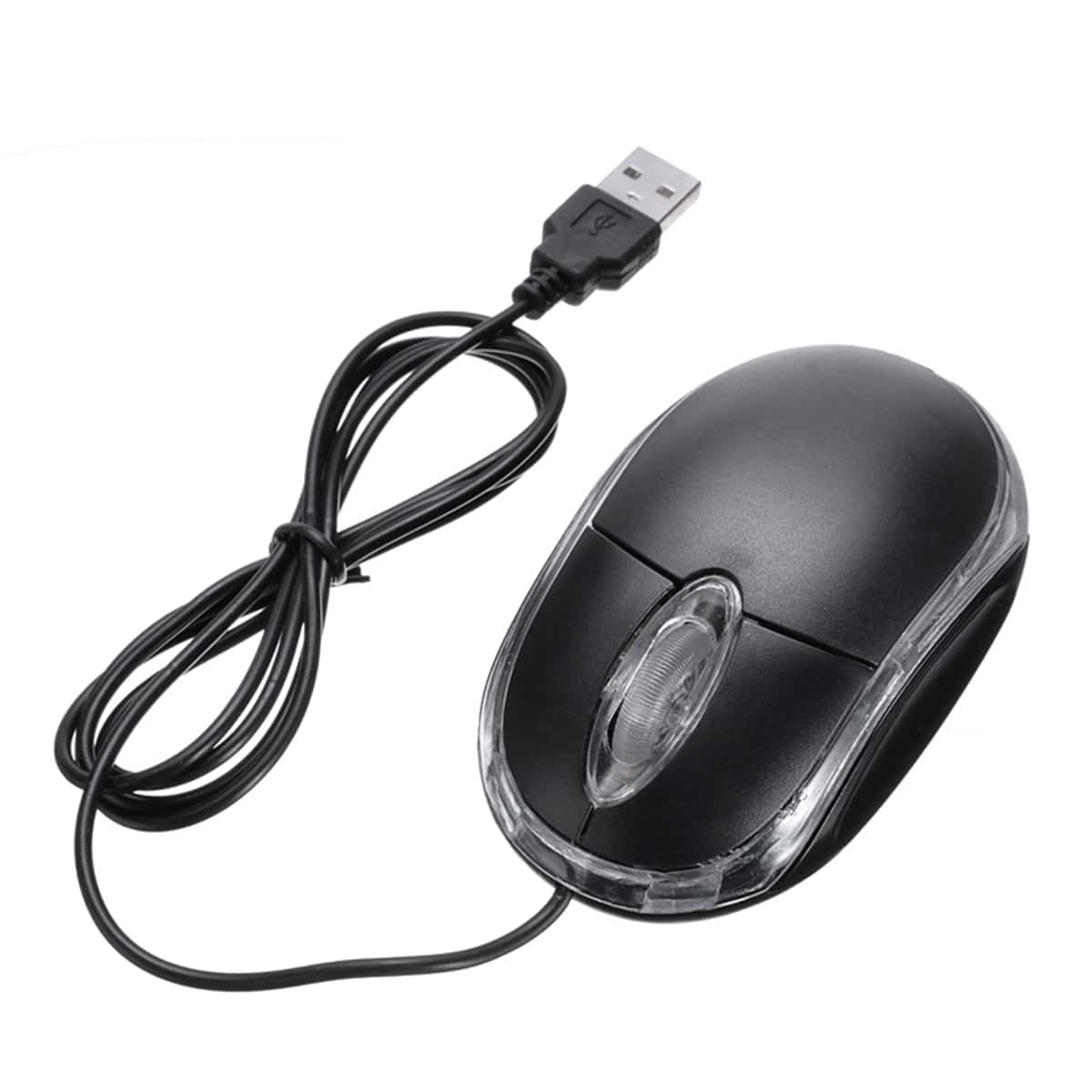 

1pc USB Wired Mouse, Black