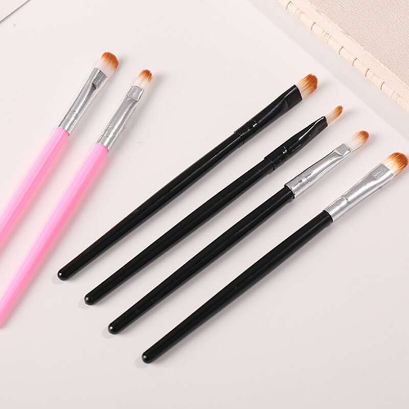 

6pcs Duo-fiber Makeup Brush Set, Multicolor