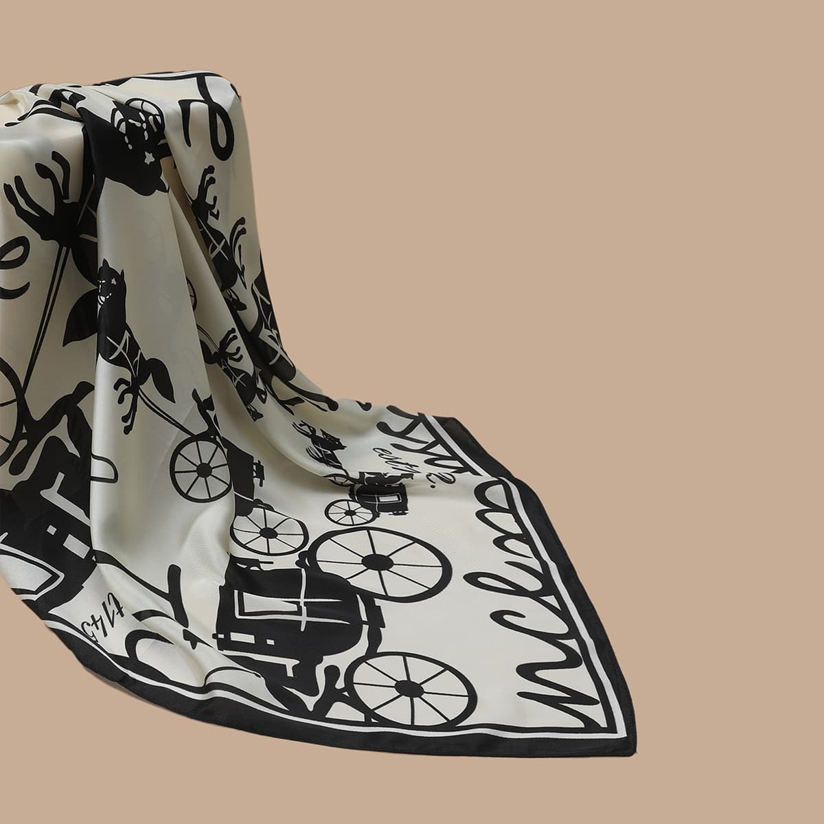 

Cartoon Graphic Bandana, Multicolor