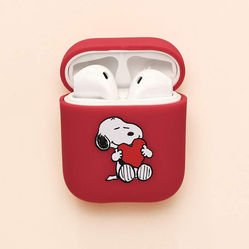 

Heart AirPods Case, Red