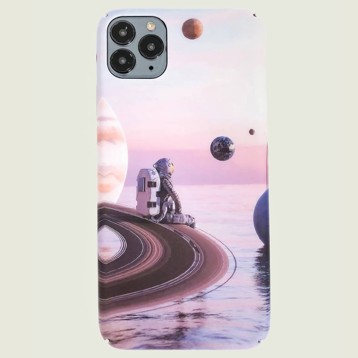 

Astronaut & Planet iPhone Case, Multicolor