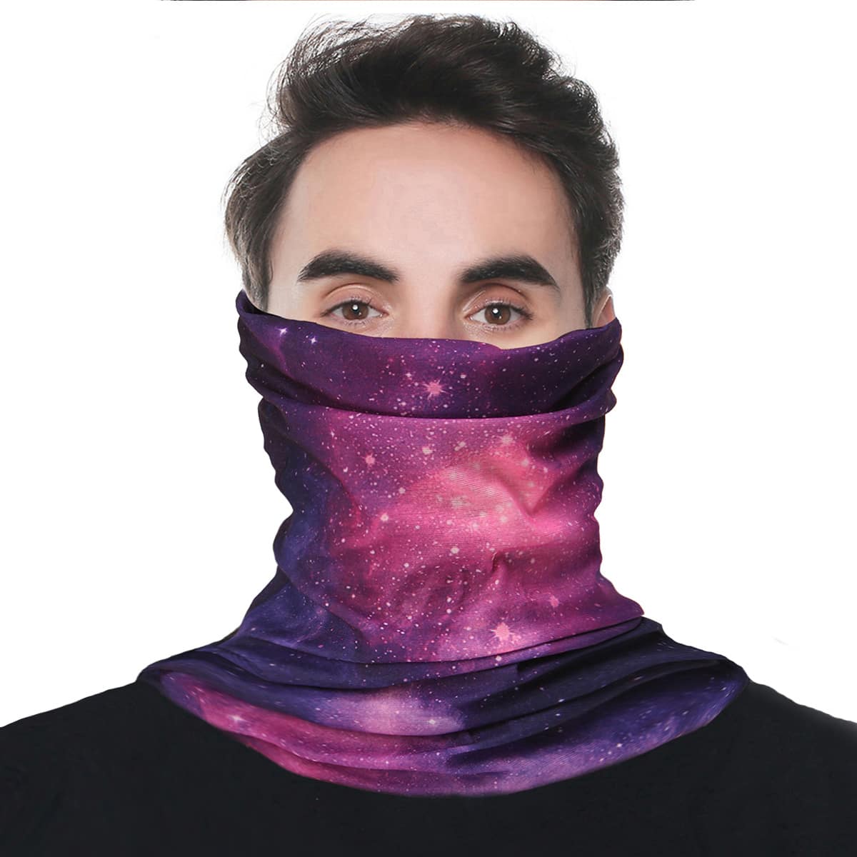 

Guys Universe Pattern Sun Protection For The Face, Multicolor