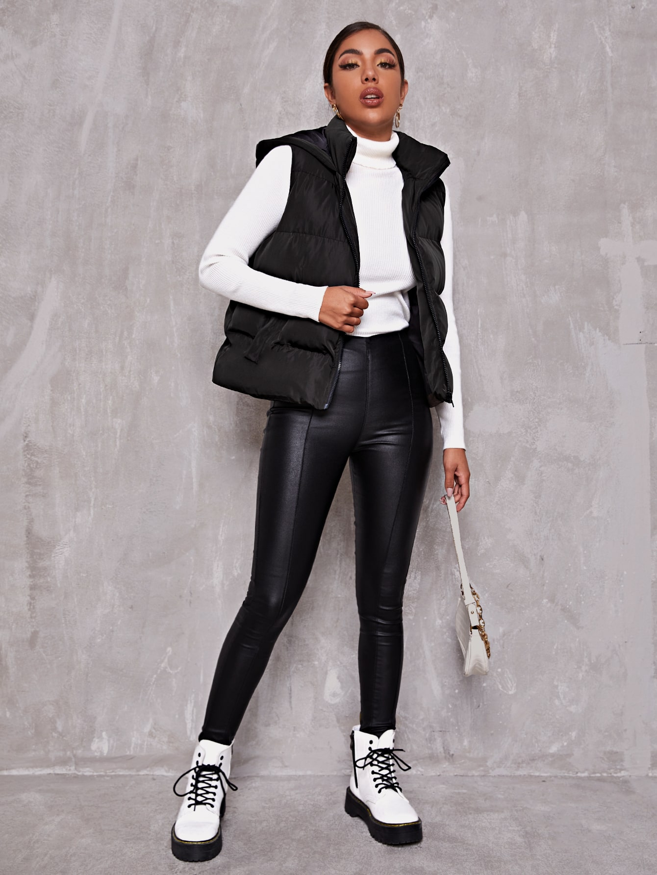 doudoune sans manches shein