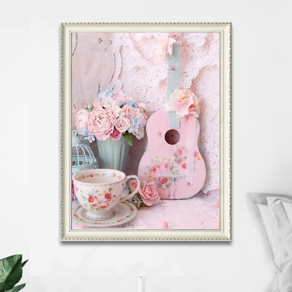 

Guitar Print Diamond Painting Without Frame, Multicolor