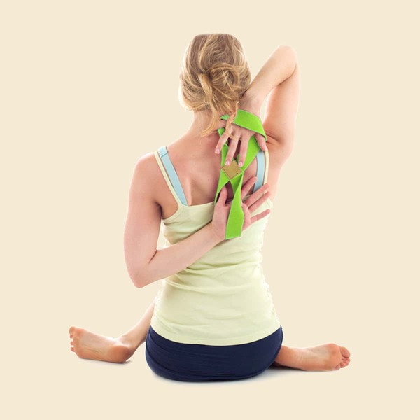 

Non-elastic Yoga Stretch Band, Green