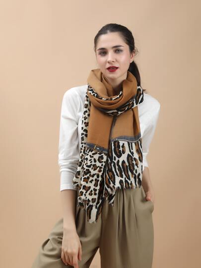 وشاح نمط الفهد