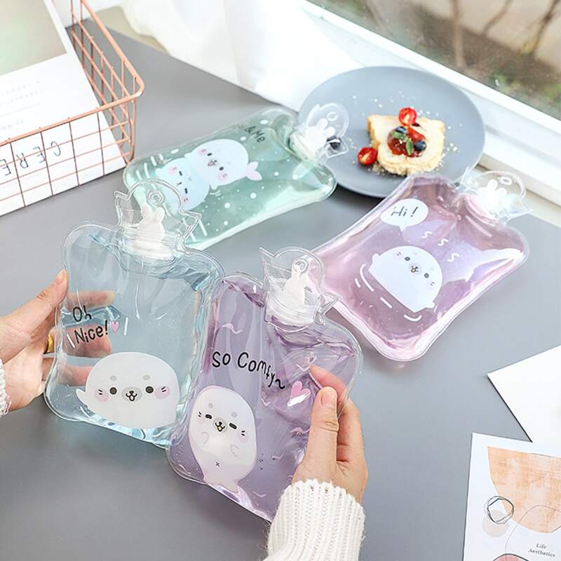 

1pc Cartoon Graphic Random Hot Water Bag, Multicolor