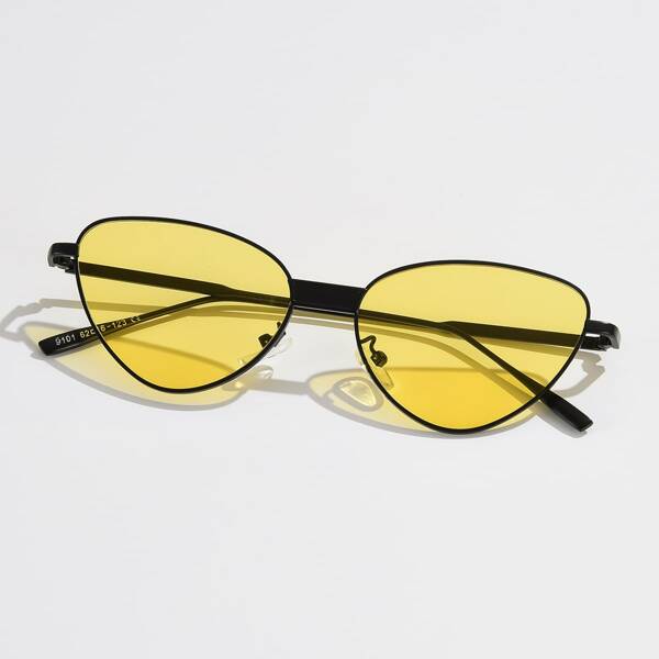 

Metal Frame Sunglasses, Yellow