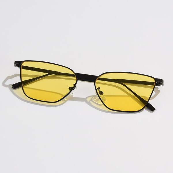 

Metal Frame Sunglasses, Yellow