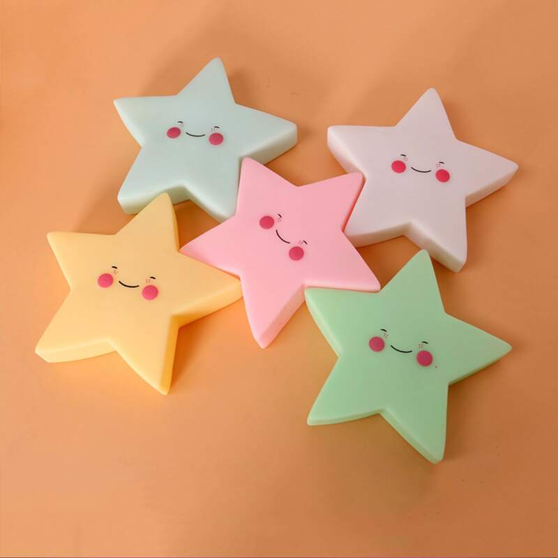 

1pc Random Star Night Light, Multicolor