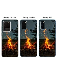 Funda compatible con iphone con patrón de fuego - Multicolor - Ver 6