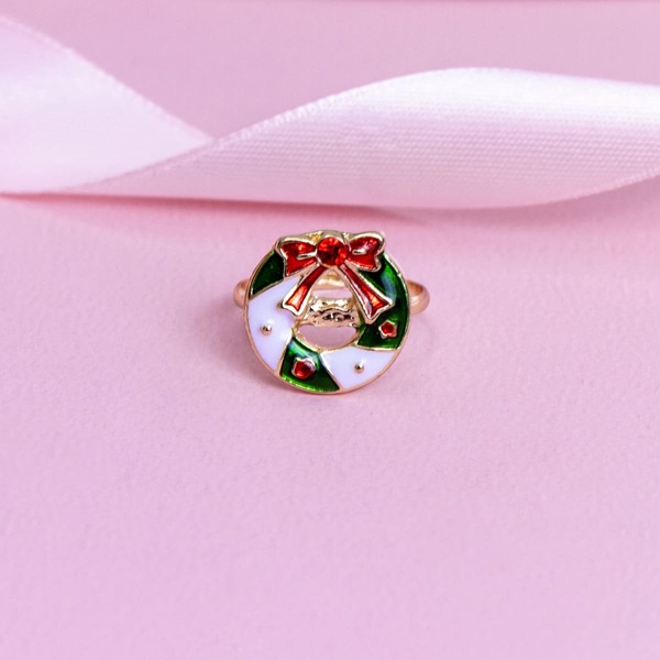

Girls Christmas Gift Design Ring, Multicolor