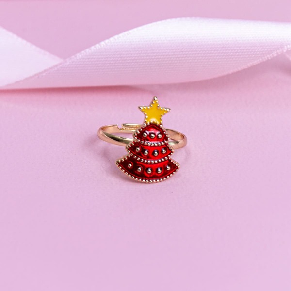 

Girls Christmas Gift Decor Ring, Multicolor