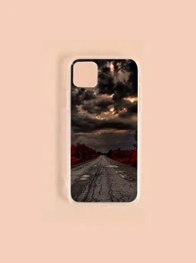 Funda compatible con iphone con estampado de paisaje - Multicolor - Ver 4