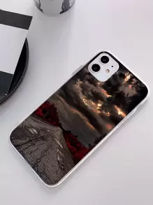 Funda compatible con iphone con estampado de paisaje - Multicolor - Ver 5