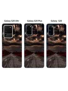 Funda compatible con iphone con estampado de paisaje - Multicolor - Ver 6