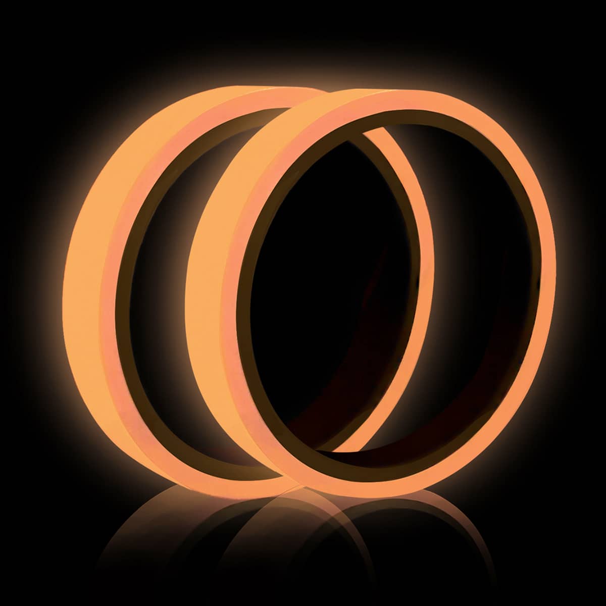 

1pc Luminous Baseboard Tape, Orange