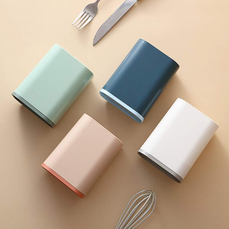 

1pc Kitchen Cutlery Storage Box, Multicolor