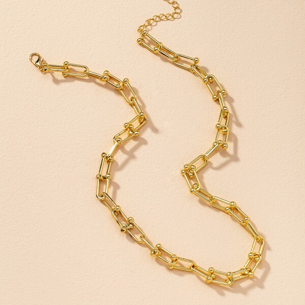 

Simple Chain Necklace, Gold