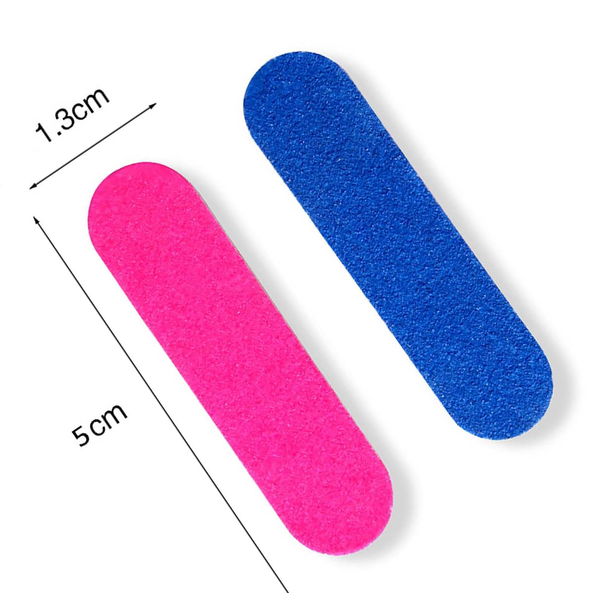 

100pcs Plain Stiletto Fake Nail & 2pcs Nail File, White