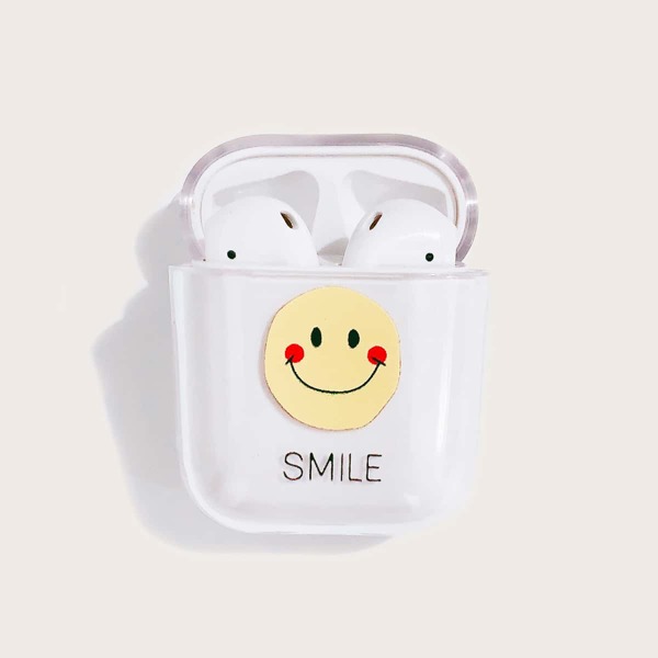 

Прозрачный чехол для Airpods с рисунком