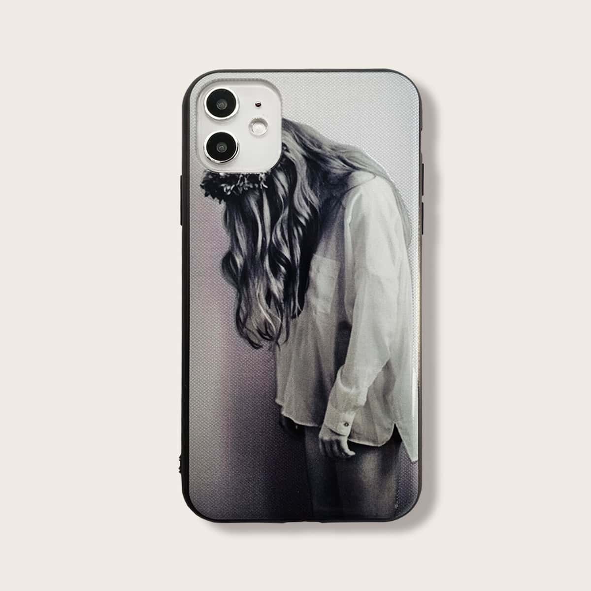 

Figure Graphic iPhone Case, Multicolor