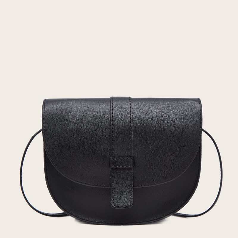 

Minimalist Saddle Bag, Black