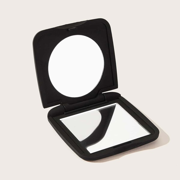 

Solid Portable Mirror, Black