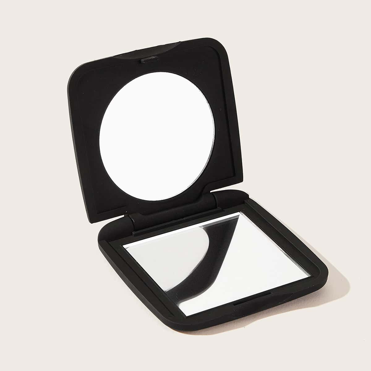 

Solid Portable Mirror, Black