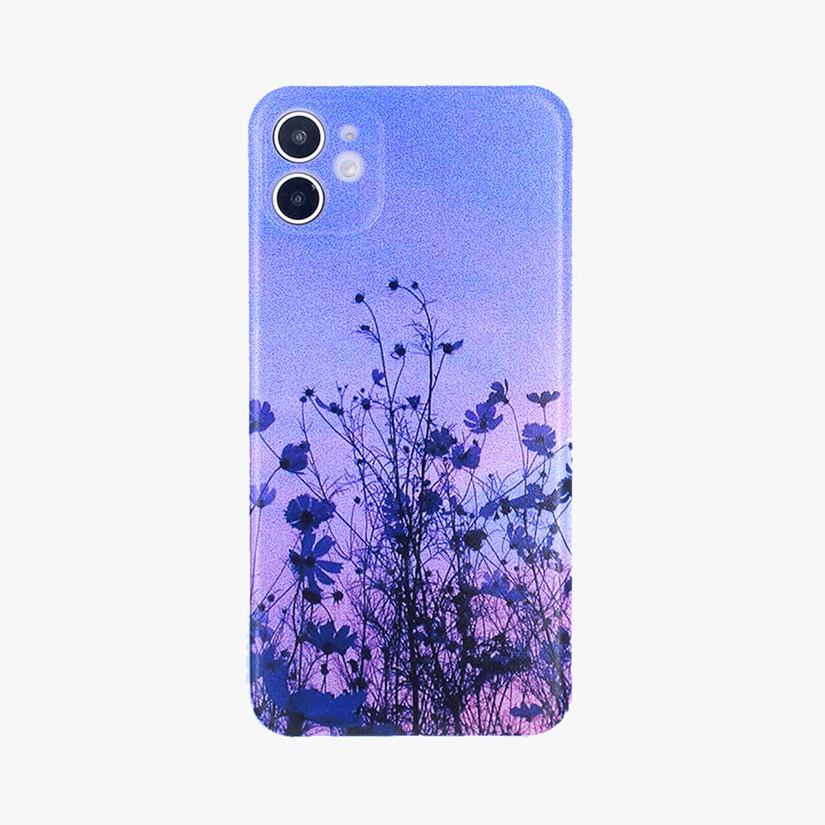

Lavender Print iPhone Case, Purple
