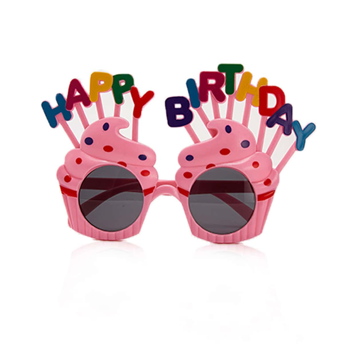 

Birthday Party Funny Glasses, Pink