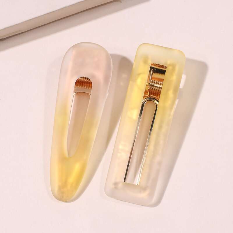 

2pcs Ombre Hair Clip, Multicolor