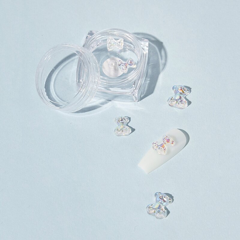 

1box Clear Bear Nail Art Decoration
