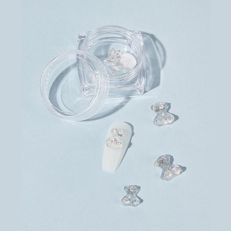 

1box Clear Bear Nail Art Decoration