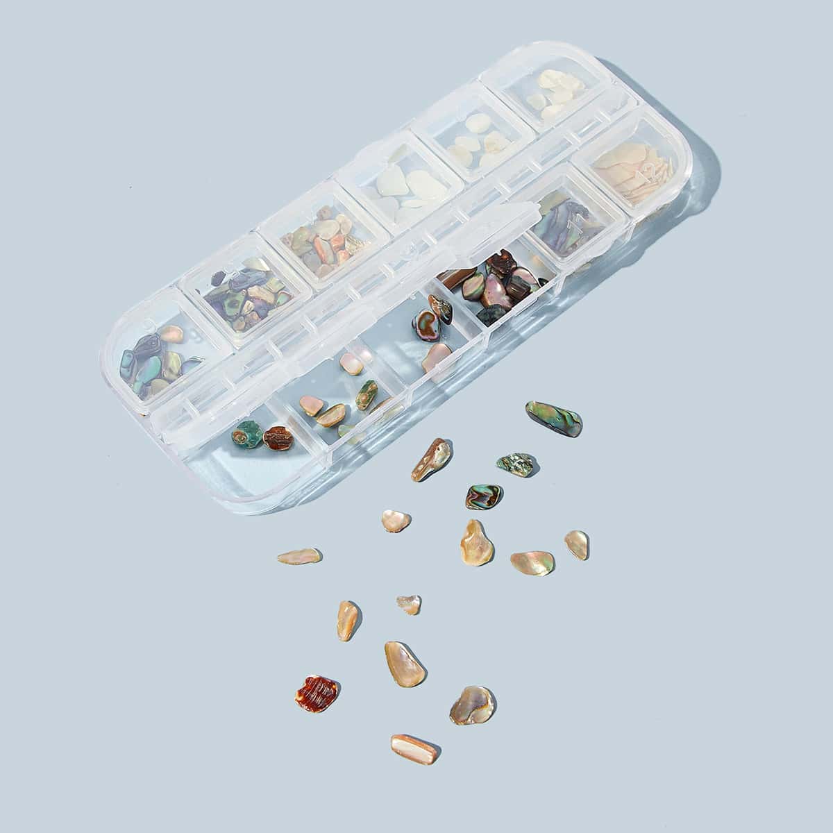 

1box Stone Nail Art Decoration, Multicolor