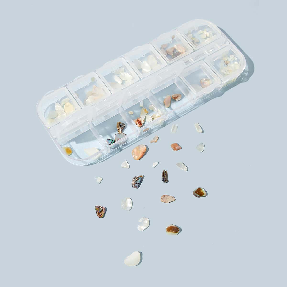 

1box Stone Nail Art Decoration, Multicolor