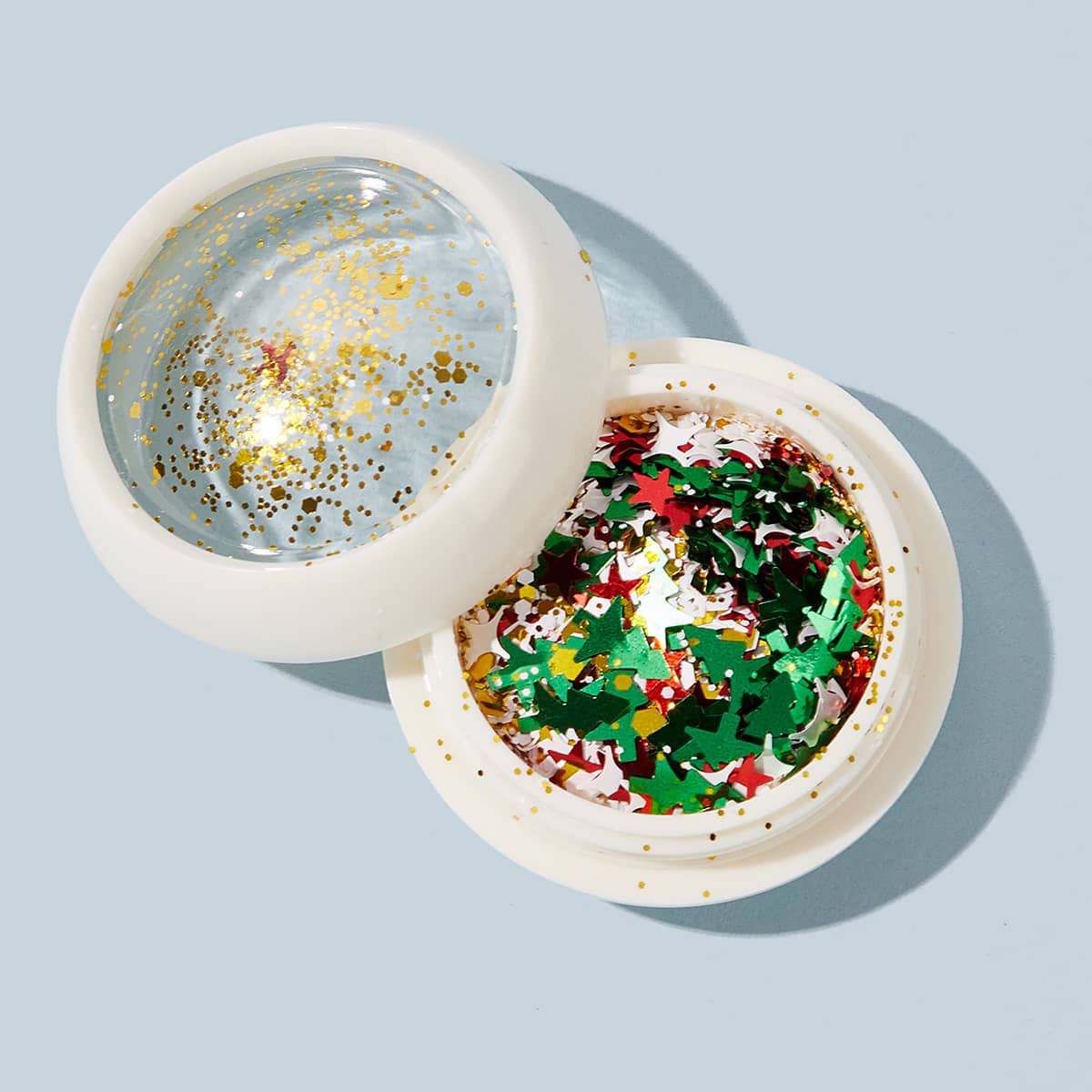 

1box Christmas Nail Art Decoration, Multicolor