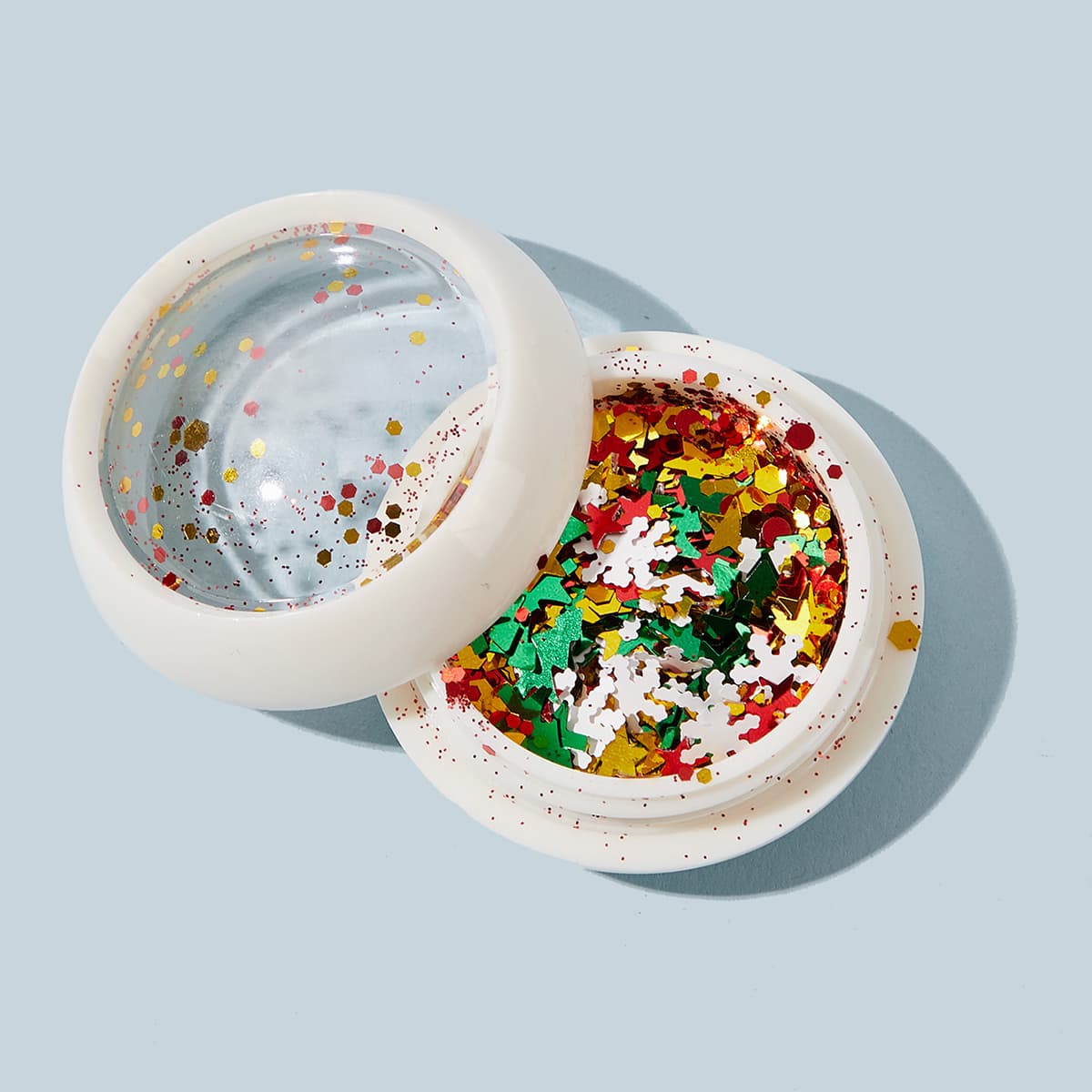 

1box Christmas Nail Art Decoration, Multicolor