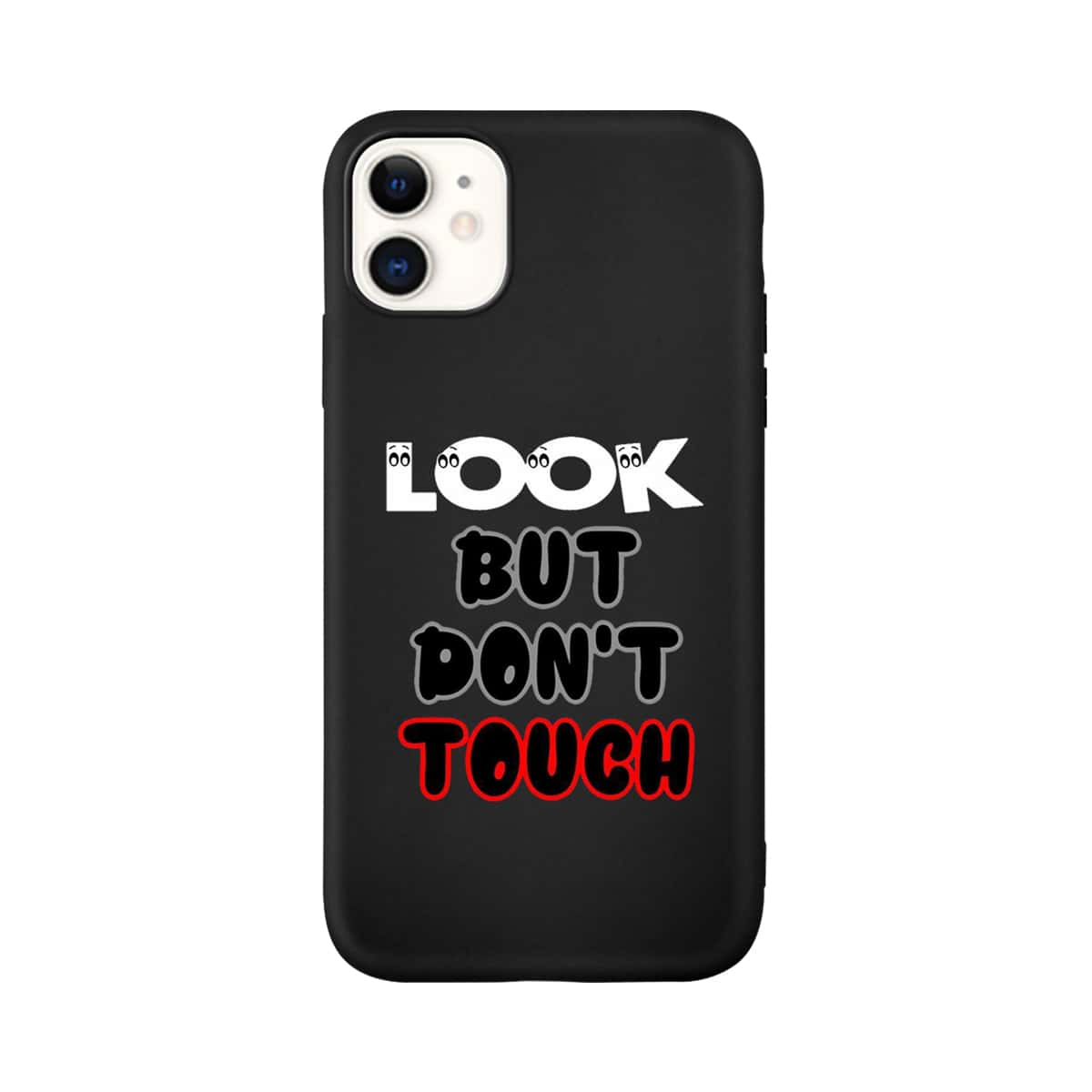 

Slogan Graphic iPhone Case, Multicolor