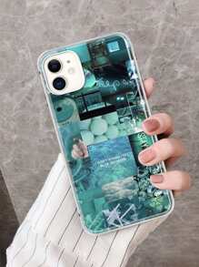 Hộp đựng điện thoại di động mẫu cắt dán thẩm mỹ - Nhiều màu - Xem 3