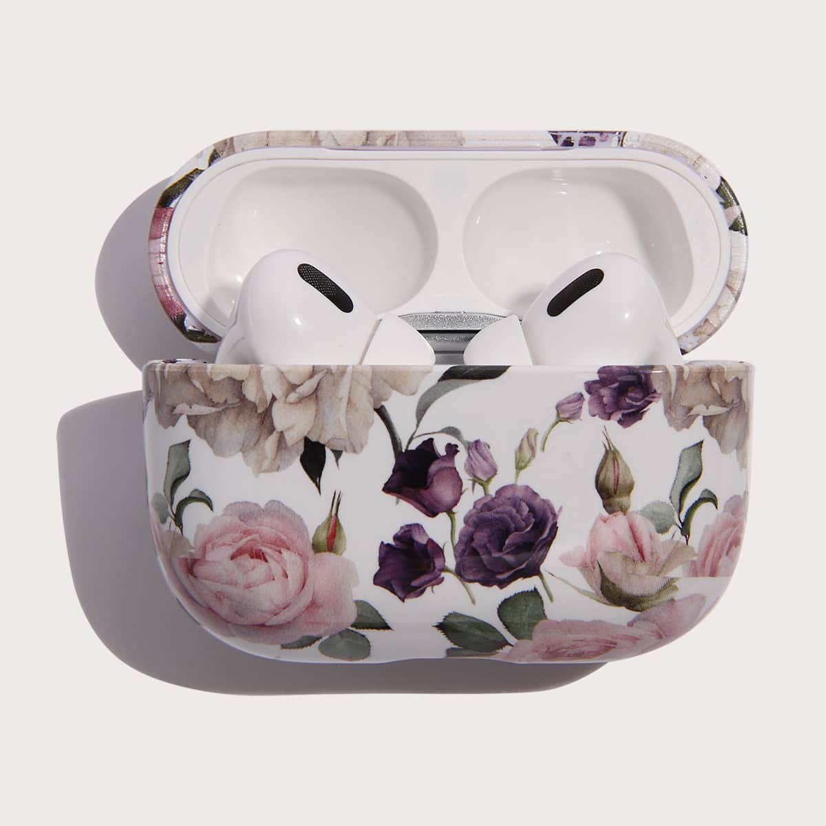 

Floral Print Airpods Case, Multicolor