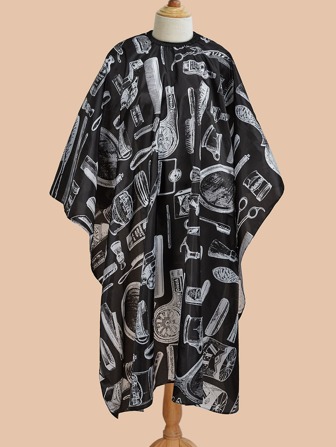 1pc Hair Cutting Apron Dragon Pattern Printed Cape Hair Dyeing Non-Stick Hair Shawl Professional Hairdressing Accessories For Barber Salon Uses Anti-Static, Water-Resistant Salon Apron For Hair Dyeing, Trimming, And Styling, Slick Back Brush, Barber Accessories, Hair Dryer, Hair, Barber, Hair Tools, Hair Products,Hair Dryer,Hair, Accessories, Hair Products, Hair Tools, Hair Stuff, Hair Care, Curly Hair Brush, Barber, Barber Accessories, Hairdressing Equipment,Travel Essentials,Travel Essential,Hairstyle,Hairdressing,Hair,Travel,Hair Products,Hair Tools,Hair Stuff,Barber,Barber Accessories,Barbershop,Hairdressing Equipment